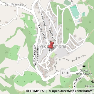 Mappa Via Narnense, 3, 05032 Calvi dell'Umbria, Terni (Umbria)