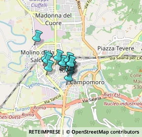 Mappa Tabaccheria - Rieti, 02100 Rieti RI, Italia (0.41)