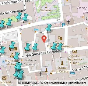Mappa Tabaccheria - Rieti, 02100 Rieti RI, Italia (0.099)