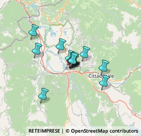 Mappa Tabaccheria - Rieti, 02100 Rieti RI, Italia (4.00714)