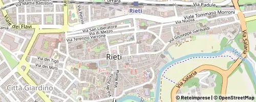 Mappa Rieti