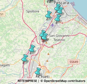 Mappa Via Po, 66054 San Giovanni teatino CH, Italia (4.63909)