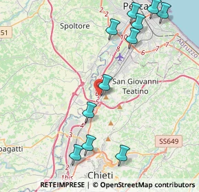 Mappa Via Po, 66054 San Giovanni teatino CH, Italia (5.15091)