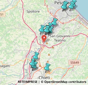 Mappa Via Po, 66054 San Giovanni teatino CH, Italia (4.26313)