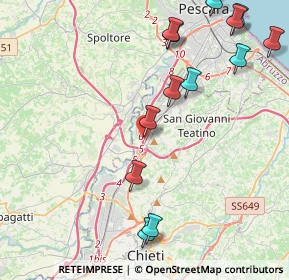 Mappa Via Po, 66054 San Giovanni teatino CH, Italia (5.52714)
