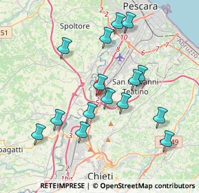 Mappa Via Po, 66054 San Giovanni teatino CH, Italia (3.92)