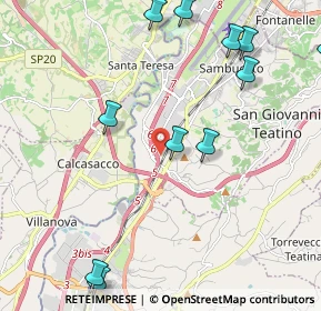 Mappa Via Po, 66054 San Giovanni teatino CH, Italia (2.78818)