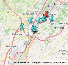 Mappa Via Po, 66054 San Giovanni teatino CH, Italia (1.16214)