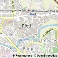 Karte Rieti