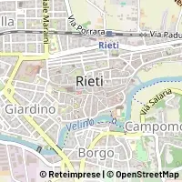 地図 Rieti