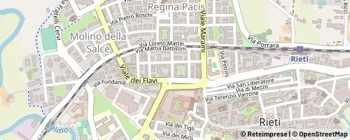 Mappa Rieti