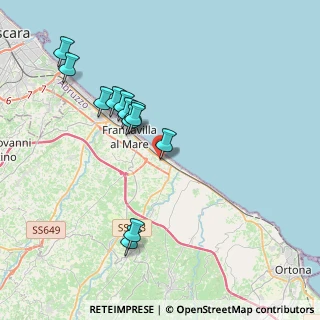 Mappa Strada Sant' Elena, 66023 Francavilla al Mare CH, Italia (3.86)