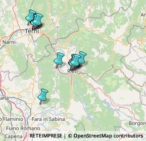 Mappa Viale Morroni Tommaso, 02100 Rieti RI, Italia (14.56154)