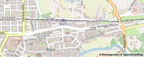 Mappa Rieti