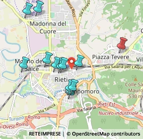 Mappa Viale Morroni Tommaso, 02100 Rieti RI, Italia (0.92417)