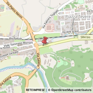 Mappa Via Salaria per l'Aquila, 1, 02100 Rieti, Rieti (Lazio)