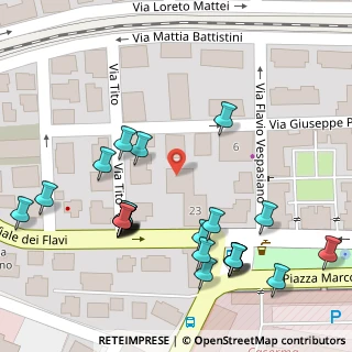 Mappa Via Giuseppe Pennesi, 02100 Rieti RI, Italia (0.088)