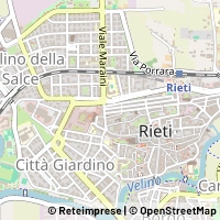 Mapa Rieti