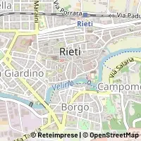 地図 Rieti