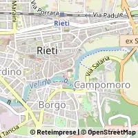 Mapa Rieti