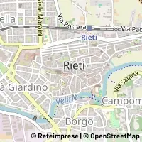 Karte Rieti