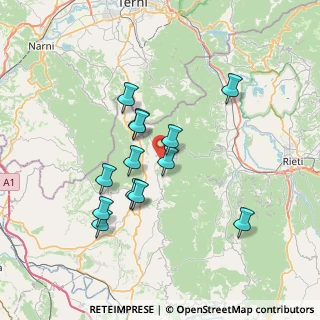 Mappa 02040 Cottanello RI, Italia (6.61923)