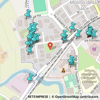Mappa Via Giulio Cesare Costanzi, 02100 Rieti RI, Italia (0.14444)