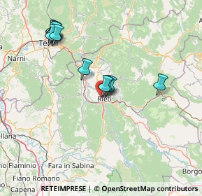 Mappa Via Alessandro Manzoni, 02100 Rieti RI, Italia (16.32333)