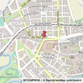 Mappa Piazza Marconi, 10, 02100 Rieti, Rieti (Lazio)