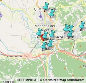 Mappa Via Fratelli Rosselli, 02100 Rieti RI, Italia (1.73818)