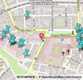 Mappa Via Fratelli Rosselli, 02100 Rieti RI, Italia (0.205)