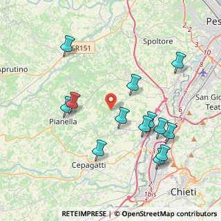 Mappa Contrada Colle Mandrone, 65019 Pianella PE, Italia (4.31308)