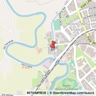 Mappa Via Alessandro Manzoni, 10, 02100 Rieti, Rieti (Lazio)