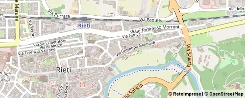 Mappa Rieti
