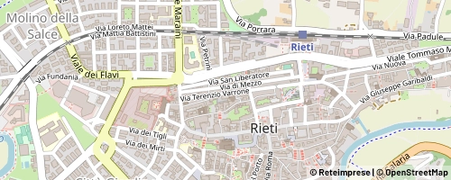 Mappa Rieti
