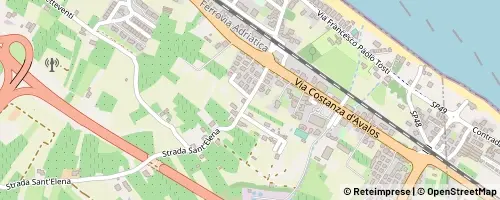 Mappa Francavilla al Mare