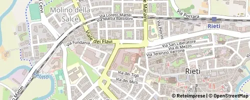 Mappa Rieti