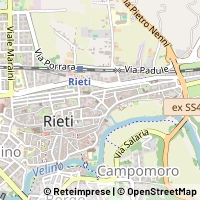 नक्शा Rieti