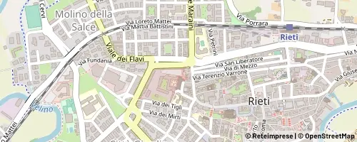Mappa Rieti