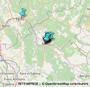 Mappa Via Pennina, 02100 Rieti RI, Italia (3.14727)