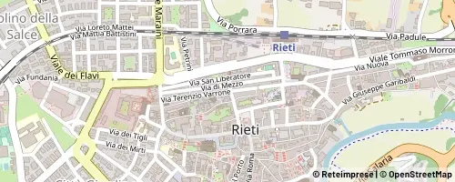 Mappa Rieti