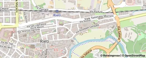 Mappa Rieti