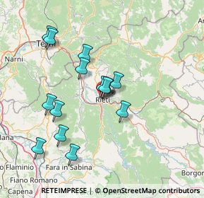 Mappa Via Terenzio Varrone, 02100 Rieti RI, Italia (13.85714)