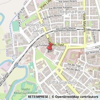 Mappa Via Fundania, 2, 02100 Rieti, Rieti (Lazio)