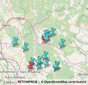 Mappa Largo Spadoni 4 - Torre C - Piano, 02100 Rieti RI, Italia (15.174)