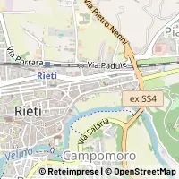 地図 Rieti