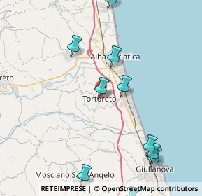 Mappa Via Terranova, 64018 Tortoreto TE, Italia (5.51545)