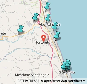 Mappa Via Terranova, 64018 Tortoreto TE, Italia (4.96333)