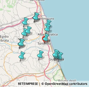 Mappa Via Terranova, 64018 Tortoreto TE, Italia (7.22467)