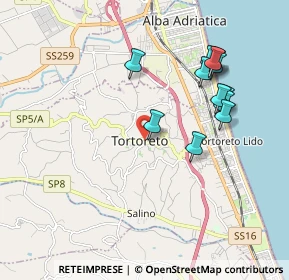 Mappa Via Terranova, 64018 Tortoreto TE, Italia (1.98917)